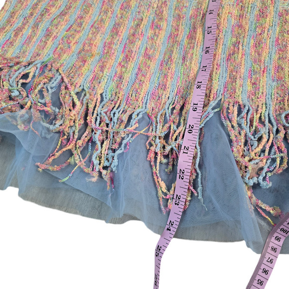 TERI JON by Rickie Freeman Tweed Skirt Jacket Suit pastel size xs - Picture 11 of 11